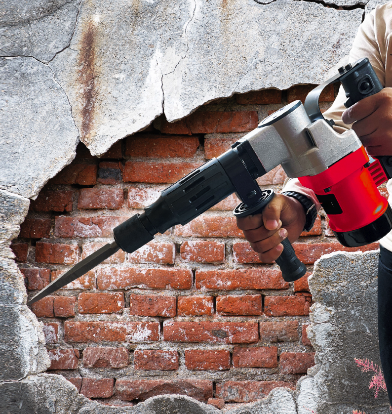 Marksman power tools on site